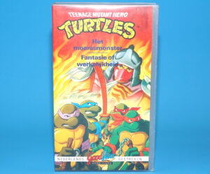 VHS TMNT TEENAGE MUTANT HERO TURTLES HET MOERASMONSTER PAL DUTCH 1988 GOODVIEW HOME VIDEO