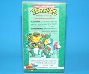 VHS TMNT TEENAGE MUTANT HERO TURTLES HET MOERASMONSTER PAL DUTCH 1988 GOODVIEW HOME VIDEO