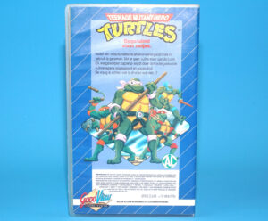 VHS TMNT TEENAGE MUTANT HERO TURTLES OPGERUIMD STAAT NETJES PAL DUTCH 1988 GOODVIEW HOME VIDEO