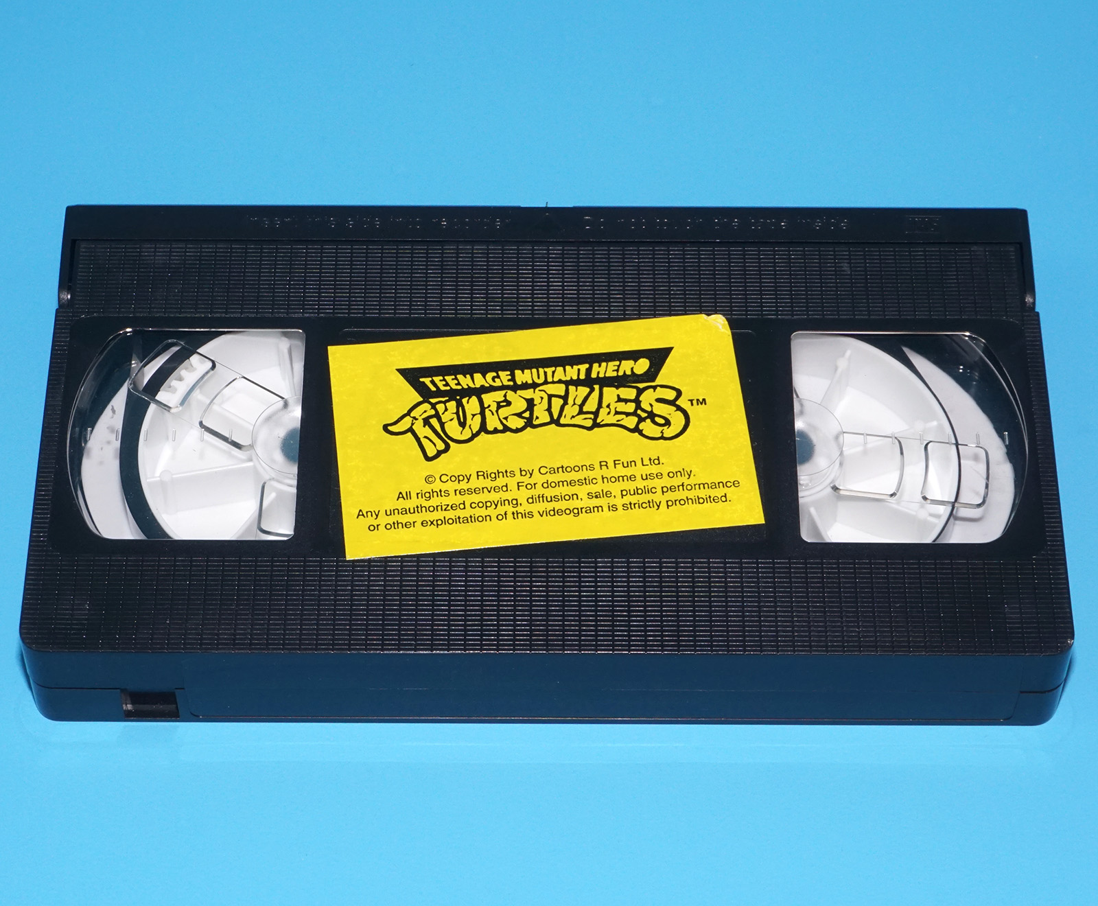 VHS TMNT TEENAGE MUTANT NINJA TURTLES RATTEN, RATTEN EN NOG EENS RATTEN PAL DUTCH 1990 CARTOONS R FUN HOLLAND - Image 4