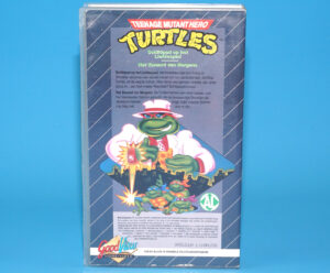 VHS TMNT TEENAGE MUTANT HERO TURTLES SCHILDPAD OP HET LIEFDESPAD PAL DUTCH 1988 GOODVIEW HOME VIDEO
