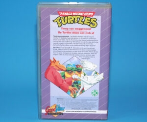 VHS TMNT TEENAGE MUTANT HERO TURTLES TERUG VAN WEGGEWEEST PAL DUTCH 1988 GOODVIEW HOME VIDEO