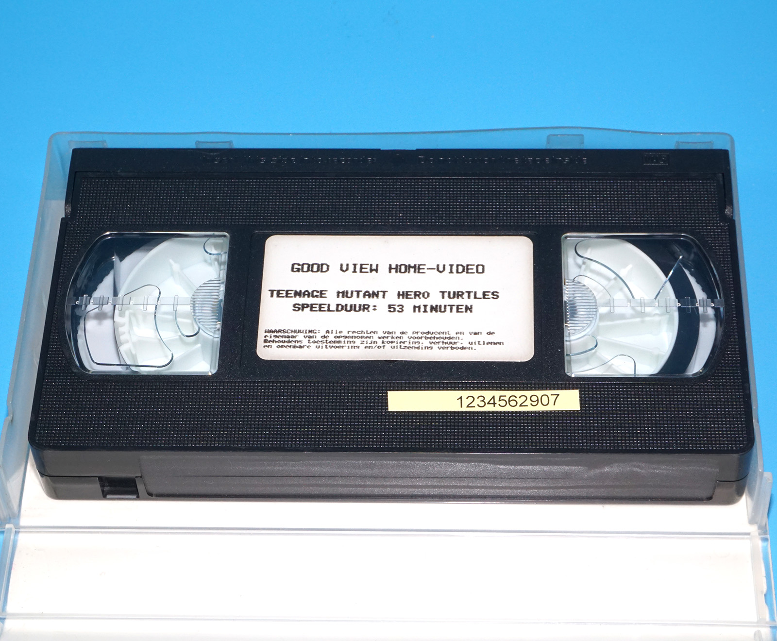 VHS TMNT TEENAGE MUTANT HERO TURTLES TERUG VAN WEGGEWEEST PAL DUTCH 1988 GOODVIEW HOME VIDEO - Image 4