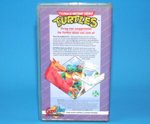 VHS TMNT TEENAGE MUTANT HERO TURTLES TERUG VAN WEGGEWEEST PAL DUTCH 1988 GOODVIEW HOME VIDEO