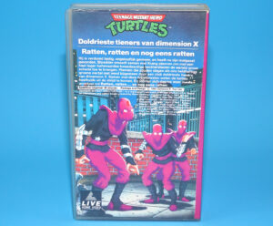 VHS TMNT TEENAGE MUTANT HERO TURTLES TURTLE COLLECTION NR.2 PAL DUTCH 1991 CARTOONS R FUN