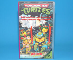 VHS TMNT TEENAGE MUTANT HERO TURTLES TURTLE COLLECTION NR.2 PAL DUTCH 1991 VIDEOFILM EXPRESS
