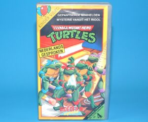 VHS TMNT TEENAGE MUTANT HERO TURTLES TURTLE COLLECTION NR.4 PAL DUTCH 1991 VIDEOFILM EXPRESS