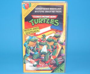 VHS TMNT TEENAGE MUTANT HERO TURTLES TURTLE COLLECTION NR.4 PAL DUTCH 1991 VIDEOFILM EXPRESS