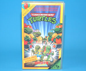 VHS TMNT TEENAGE MUTANT HERO TURTLES TURTLE COLLECTION NR.5 PAL DUTCH 1991 VIDEOFILM EXPRESS