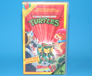 VHS TMNT TEENAGE MUTANT HERO TURTLES TURTLE COLLECTION NR.8 PAL DUTCH 1991 VIDEOFILM EXPRESS