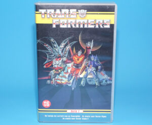 VHS TRANSFORMERS SERIE 1 PAL DUTCH SUBS 1986 HOLLAND