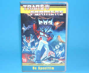 VHS TRANSFORMERS THE MOVIE DE SPEELFILM PAL DUTCH SUBS 1986 HOLLAND