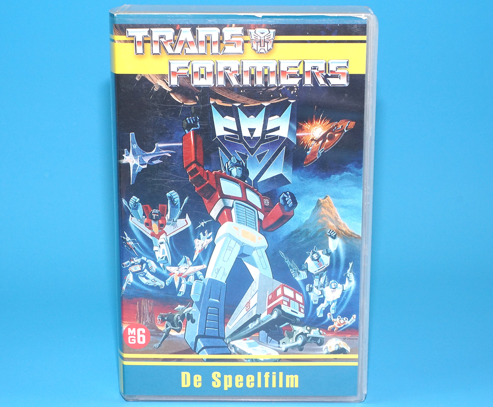 VHS TRANSFORMERS THE MOVIE DE SPEELFILM PAL DUTCH SUBS 1986 HOLLAND