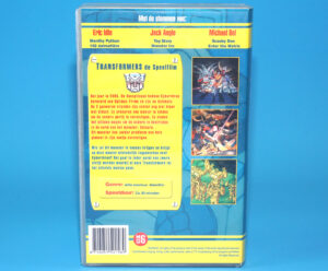 VHS TRANSFORMERS THE MOVIE DE SPEELFILM PAL DUTCH SUBS 1986 HOLLAND