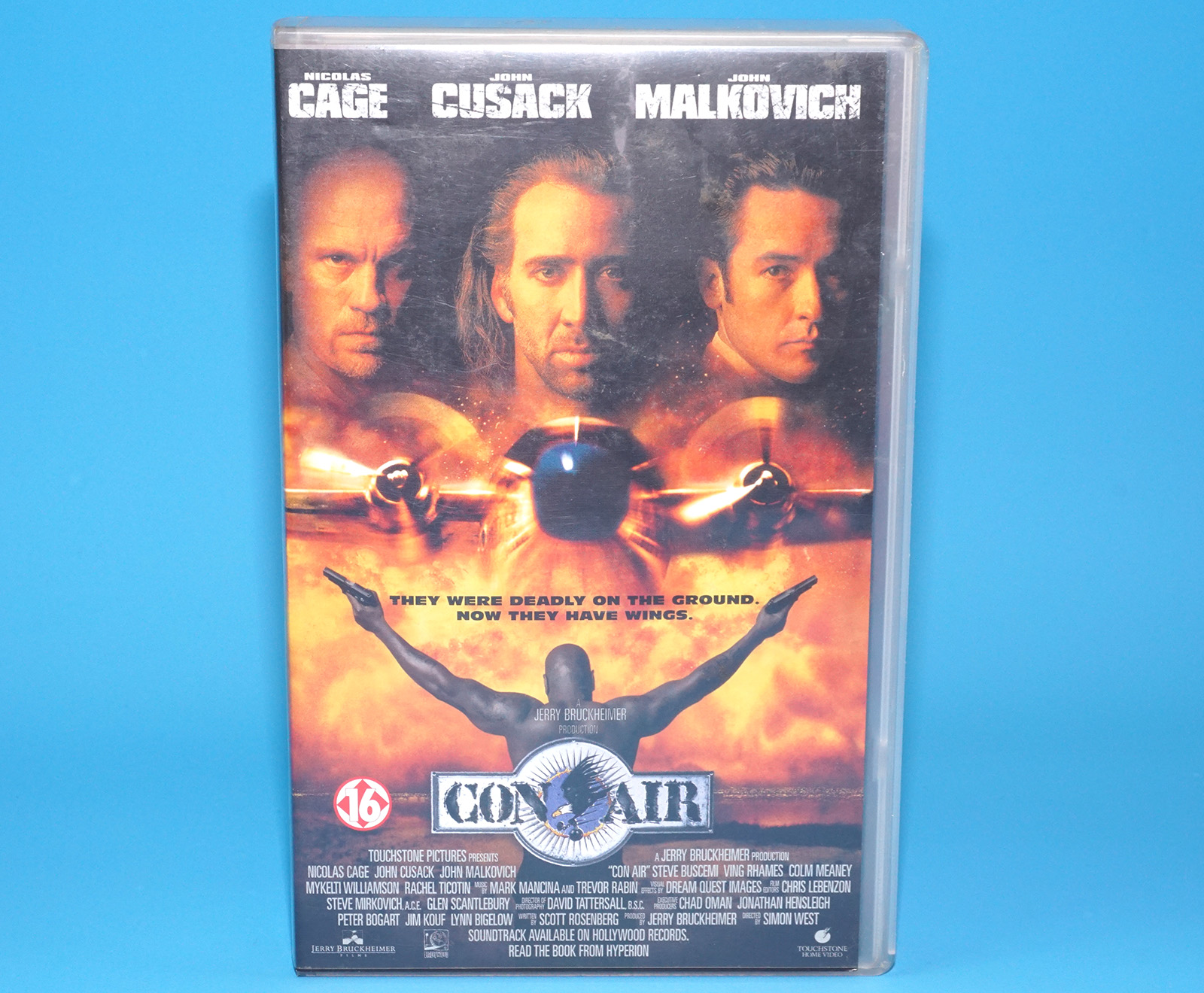 VHS CON AIR PAL DUTCH SUBS 1997 BUENA VISTA HOME ENTERTAINMENT
