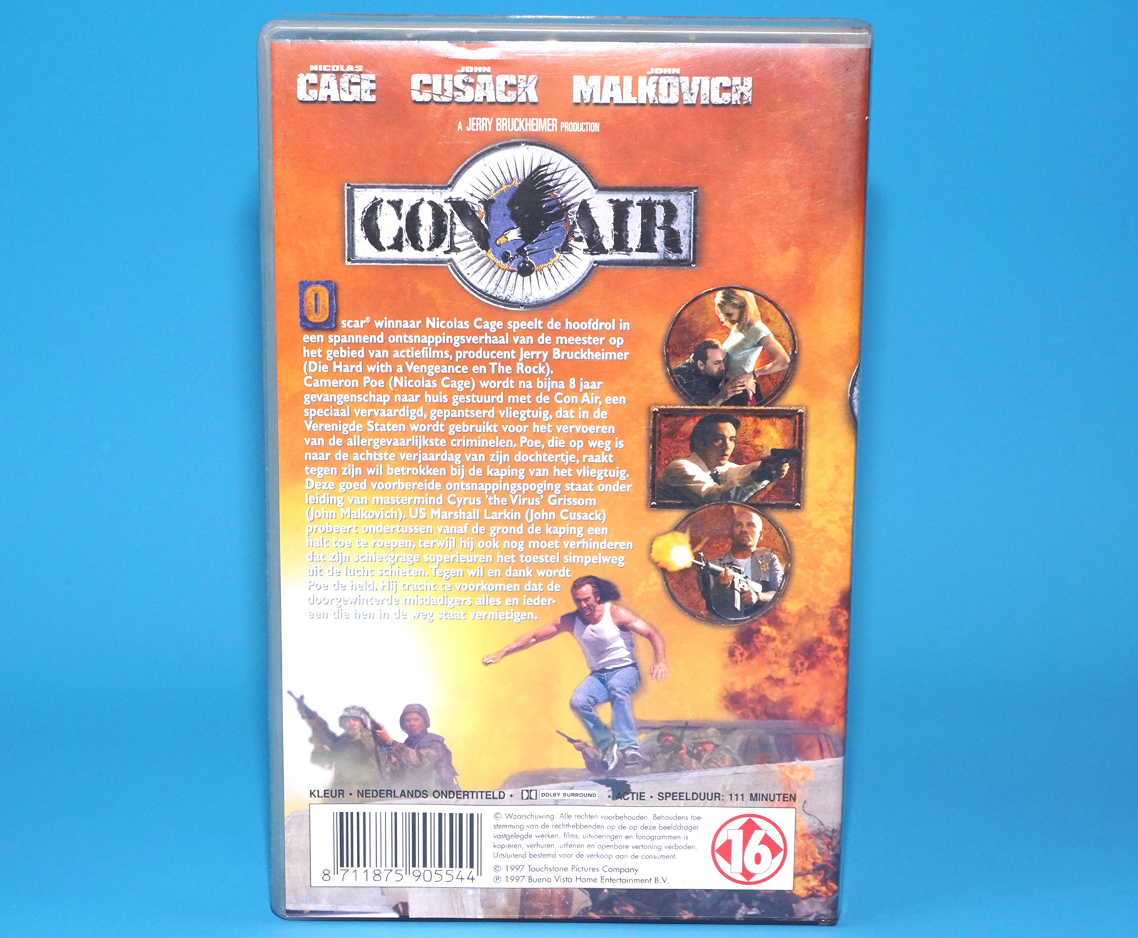 VHS CON AIR PAL DUTCH SUBS 1997 BUENA VISTA HOME ENTERTAINMENT - Image 2