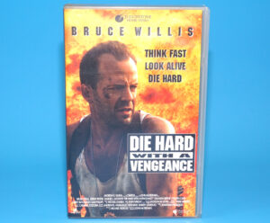 VHS DIE HARD WITH A VENGEANCE PAL DUTCH SUBS 1995 BUENA VISTA HOME ENTERTAINMENT