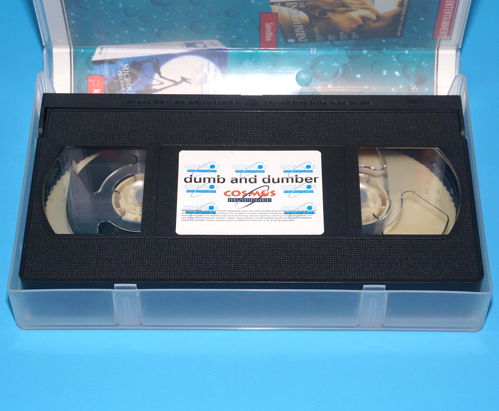 VHS DUMB AND DUMBER 1994 PAL DUTCH SUBS 1995 COSMOS HOME ENTERTAINMENT - Image 4