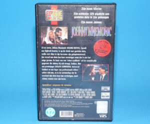 VHS JOHNNY MNEMINIC 1995 PAL DUTCH SUBS 1996 COLUMBIA TRISTAR HOME VIDEO