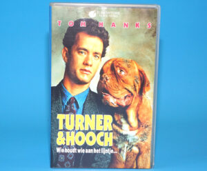 VHS TURNER & HOOCH 1989 PAL DUTCH SUBS 1992 BENEVISTA HOME ENTERTAINMENT