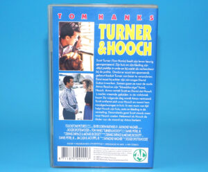 VHS TURNER & HOOCH 1989 PAL DUTCH SUBS 1992 BENEVISTA HOME ENTERTAINMENT