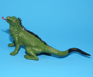 WILD QUEST PVC IGUANA FIGURE 2001 CHAP MEI GI JOE KO