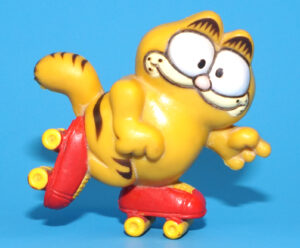 GARFIELD PVC FIGURE 1981 UNITED FEATURE SYNDICATE HONG KONG
