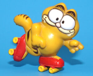 GARFIELD PVC FIGURE 1981 UNITED FEATURE SYNDICATE HONG KONG