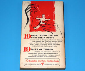 19 TALES OF TERROR A GREAT COLLECTION EDITED BY WHIT AND HALLIE BURNETT 1957 BANTAM PULP PB