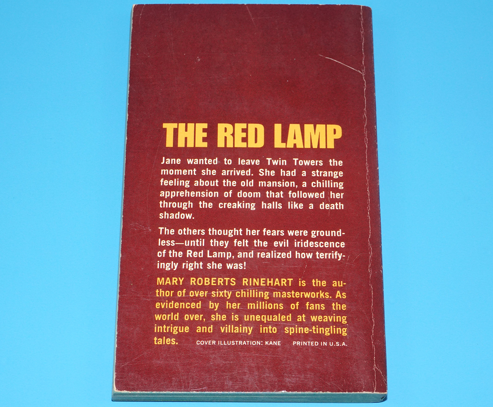 THE RED LAMP MARY ROBERTS RINEHART 1966 DELL PUBLISHING PB - Image 2