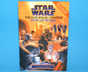 STAR WARS THE MOS EISLEY CANTINA POP-UP BOOK 1995 ANDERSON MOESTA MCQUARRIE WORKS!