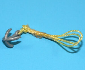 AMERICAN DEFENSE U.S. FORCES ORIGINAL SPARE PART MARTIAL MASTER GRAPPLE HOOK 1986 REMCO GI JOE KO