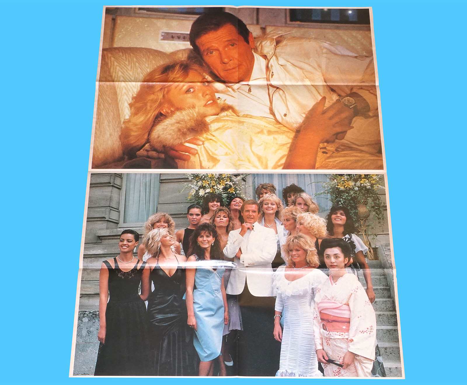 POSTER MAGAZINE #5 JAMES BOND 007 A VIEW TO A KILL 1985 MMM MAGAZINES HOLLAND - Image 3