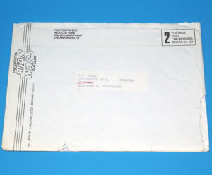 STAR WARS OFFICIAL FAN CLUB KIT 1984 BANTHA TRACKS NUMBER 23 + ORDER FORMS