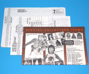 STAR WARS OFFICIAL FAN CLUB KIT 1984 BANTHA TRACKS NUMBER 24 + ORDER FORMS