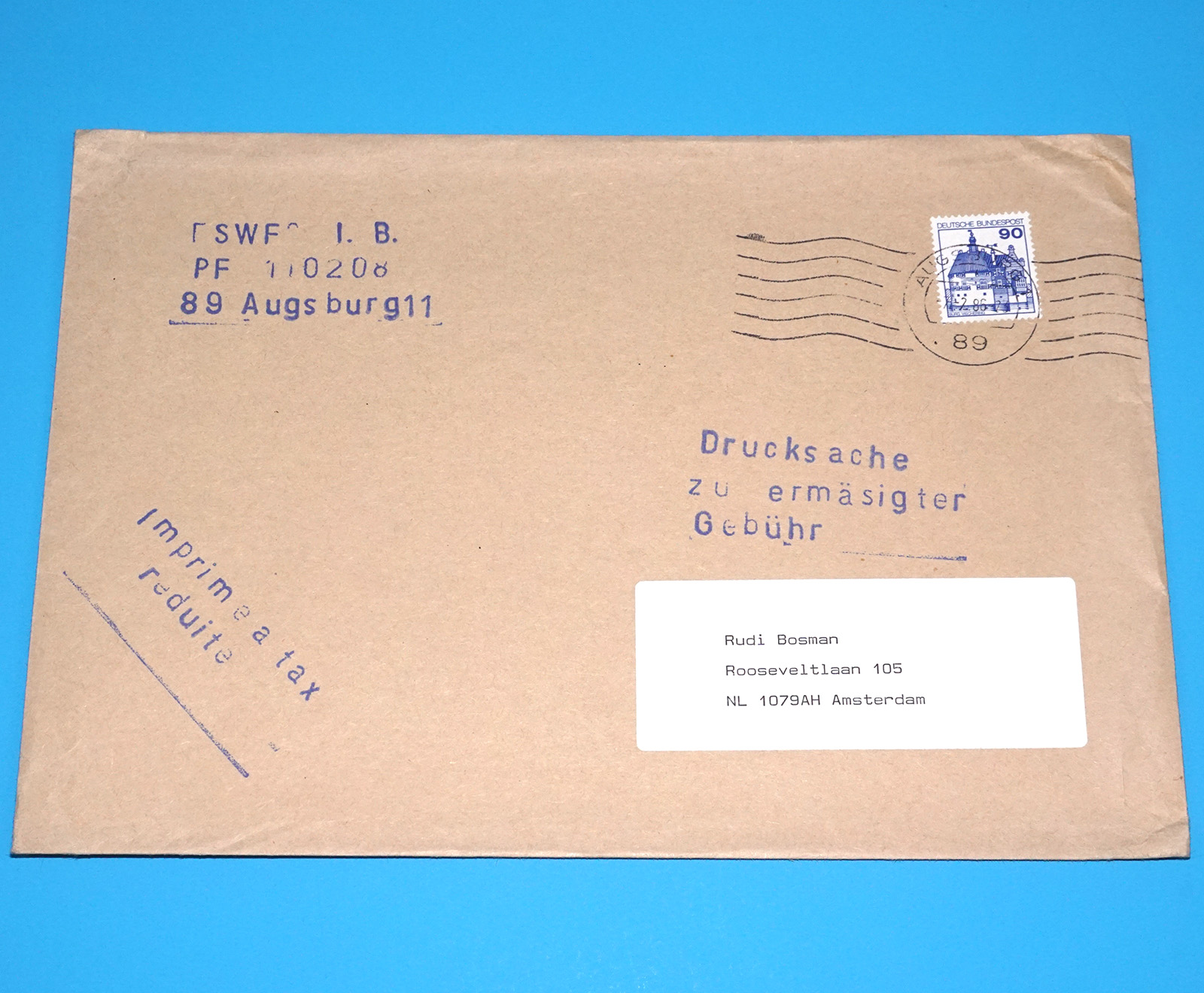 STAR WARS JOURNAL OF THE HILLS GERMAN EUROPEAN FAN CLUB MAGAZINE #21 JANUARY 1986 + ORDER FORM - Image 3