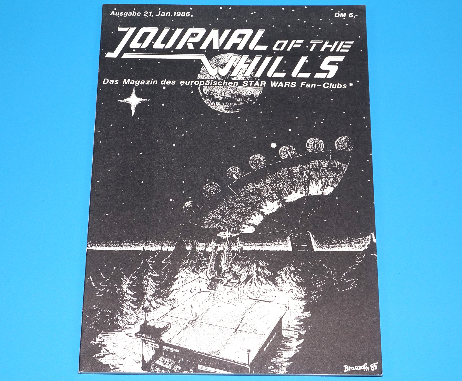 STAR WARS JOURNAL OF THE HILLS GERMAN EUROPEAN FAN CLUB MAGAZINE #21 JANUARY 1986 + ORDER FORM - Image 5