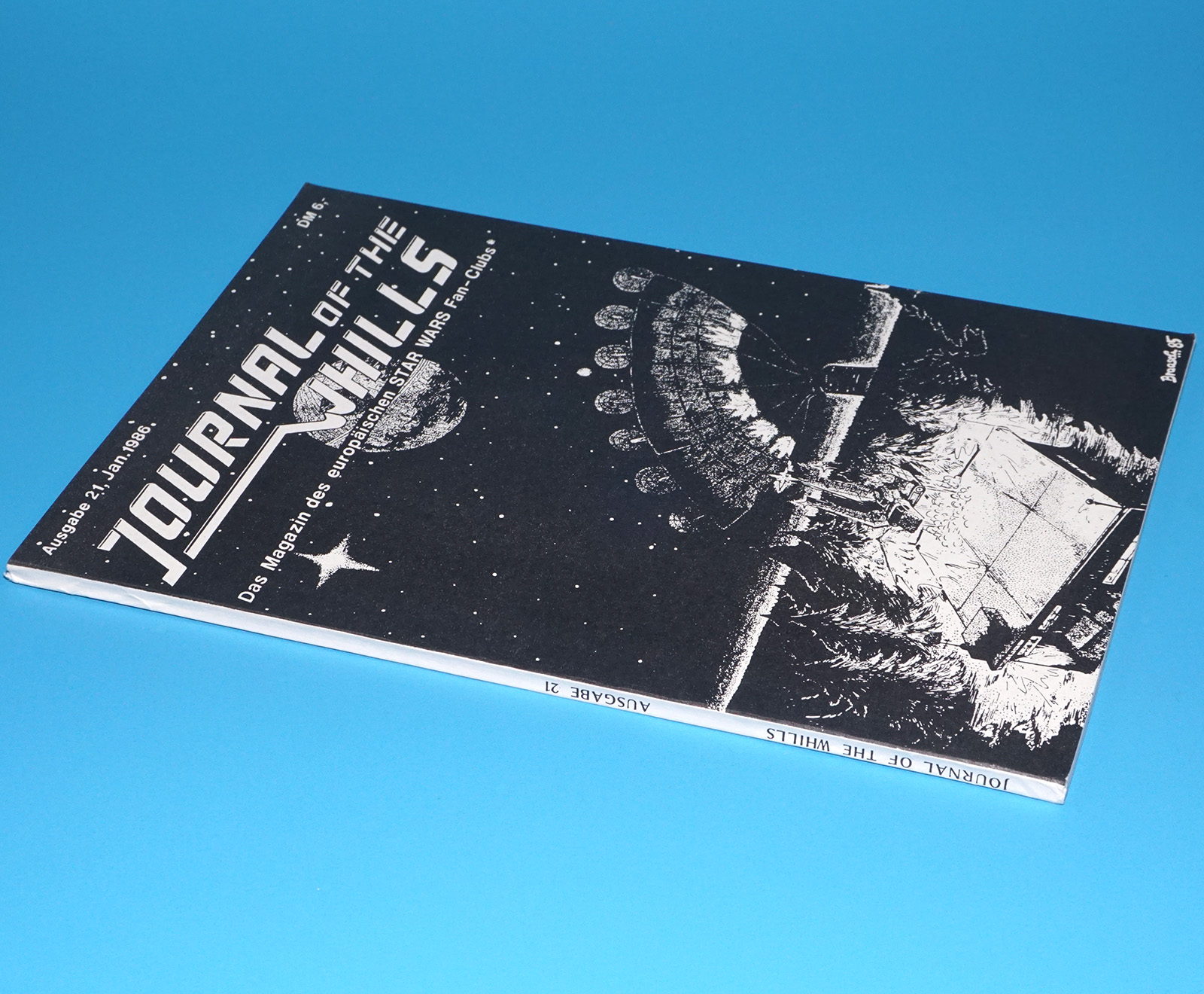 STAR WARS JOURNAL OF THE HILLS GERMAN EUROPEAN FAN CLUB MAGAZINE #21 JANUARY 1986 + ORDER FORM - Image 6