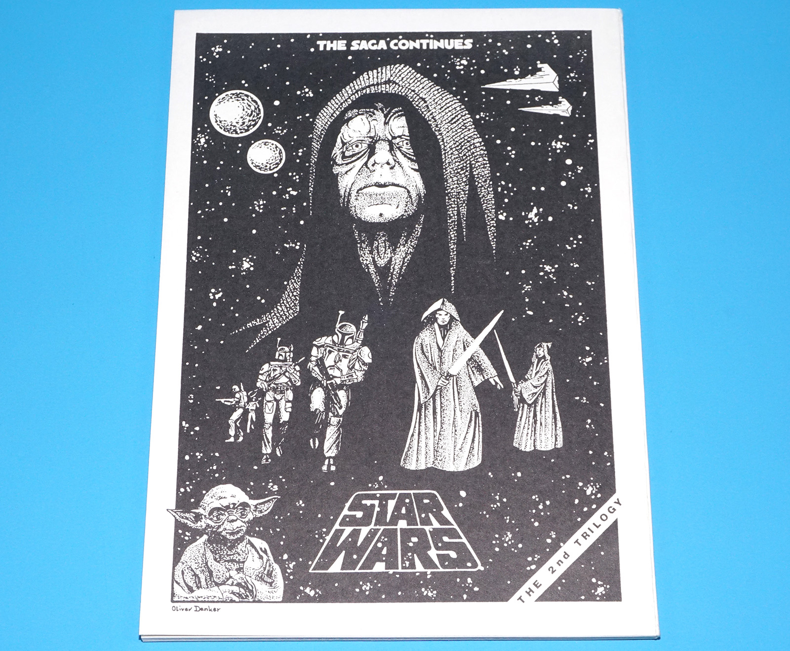 STAR WARS JOURNAL OF THE HILLS GERMAN EUROPEAN FAN CLUB MAGAZINE #21 JANUARY 1986 + ORDER FORM - Image 10