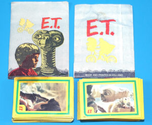 E.T. THE EXTRA TERRESTRIAL COLLECTOR CARD SET 1-100 1982 MONTY GUM READ
