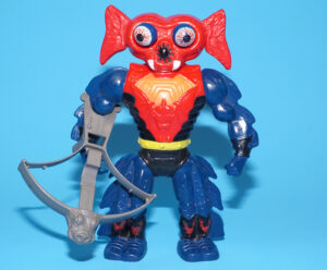 MOTU HE-MAN MASTERS OF THE UNIVERSE MANTENNA BLACK LEVER 100% COMPLETE MEXICO 1985 MATTEL MABAMEX READ