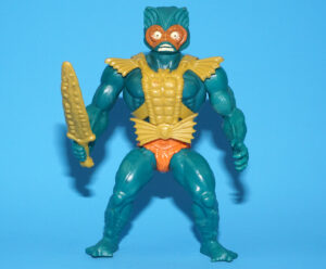 MOTU HE-MAN MASTERS OF THE UNIVERSE MER-MAN 100% COMPLETE TAIWAN COO 1982 MATTEL