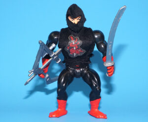 MOTU HE-MAN MASTERS OF THE UNIVERSE NINJOR NEAR COMPLETE & ORIGINAL NO COO 1987 MATTEL