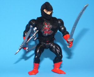 MOTU HE-MAN MASTERS OF THE UNIVERSE NINJOR NEAR COMPLETE & ORIGINAL NO COO 1987 MATTEL