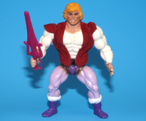 MOTU HE-MAN MASTERS OF THE UNIVERSE PRINCE ADAM NEAR COMPLETE TAIWAN MATTEL