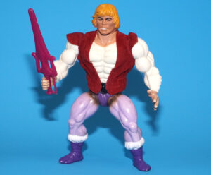 MOTU HE-MAN MASTERS OF THE UNIVERSE PRINCE ADAM NEAR COMPLETE TAIWAN MATTEL