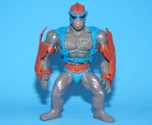 MOTU HE-MAN MASTERS OF THE UNIVERSE STRATOS 100% COMPLETE TAIWAN RED WINGS 1981 MATTEL