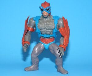 MOTU HE-MAN MASTERS OF THE UNIVERSE STRATOS 100% COMPLETE TAIWAN RED WINGS 1981 MATTEL