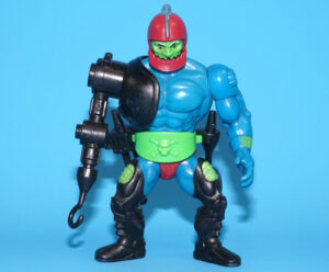 MOTU HE-MAN MASTERS OF THE UNIVERSE TRAP JAW 100% COMPLETE MALAYSIA COO 1983 MATTEL