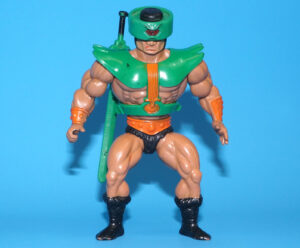 MOTU HE-MAN MASTERS OF THE UNIVERSE TRI-KLOPS 100% COMPLETE MALAYSIA UGLY FACE VARIANT 1983 MATTEL